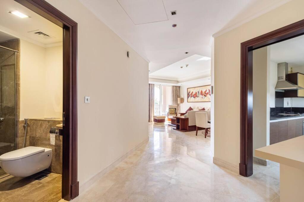 Luxury 1 Bedroom With A Private Beach Taj Granduer Residence At Palm 두바이 외부 사진