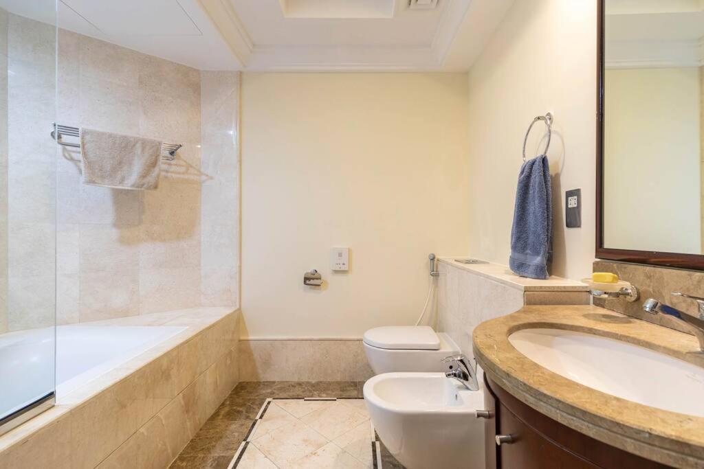 Luxury 1 Bedroom With A Private Beach Taj Granduer Residence At Palm 두바이 외부 사진